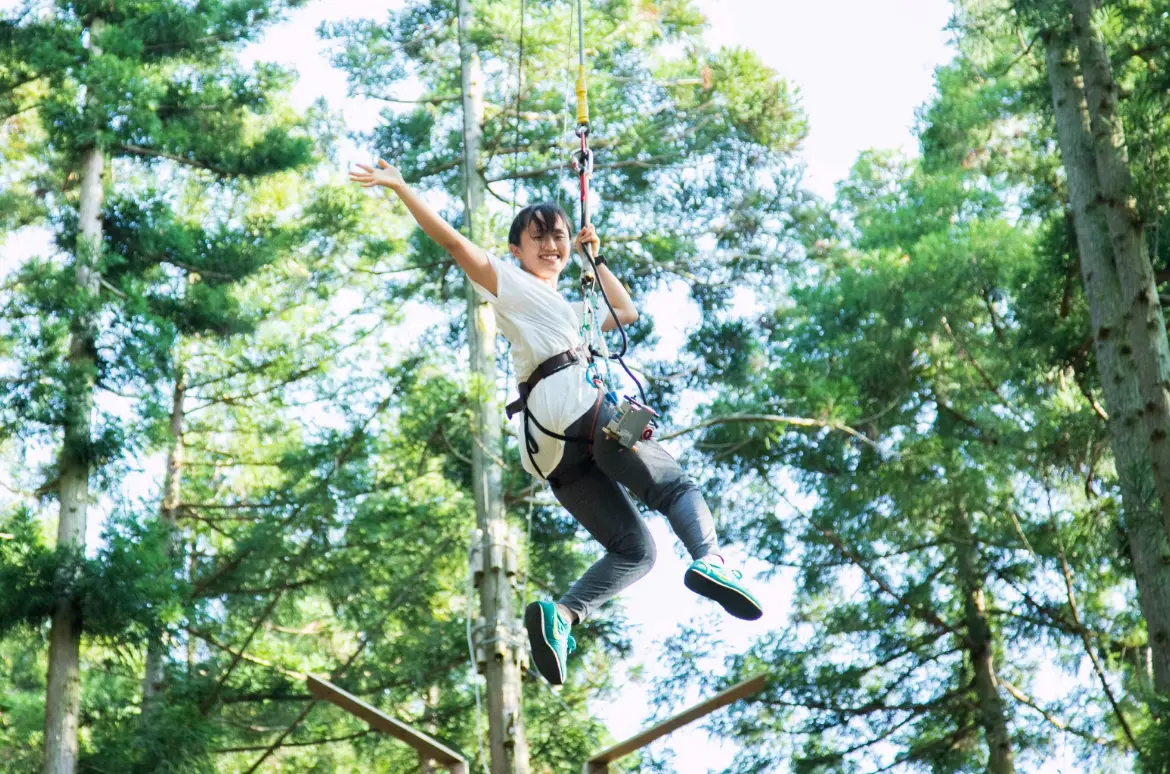 オドルの森/フォレストアドベンチャー湯の山・丹波ささやま