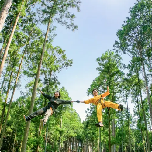オドルの森/フォレストアドベンチャー湯の山・丹波ささやま | トップページ